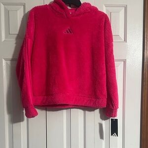 Adidas Vibrant Pink Hoodie